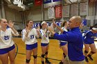 Volleyball vs Emerson  Wheaton College Women's Volleyball vs Emerson College. - Photo by Keith Nordstrom : Wheaton, Volleyball, VB2019